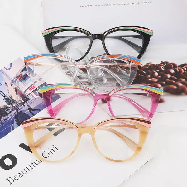 Cat-Eye Glasses A3722