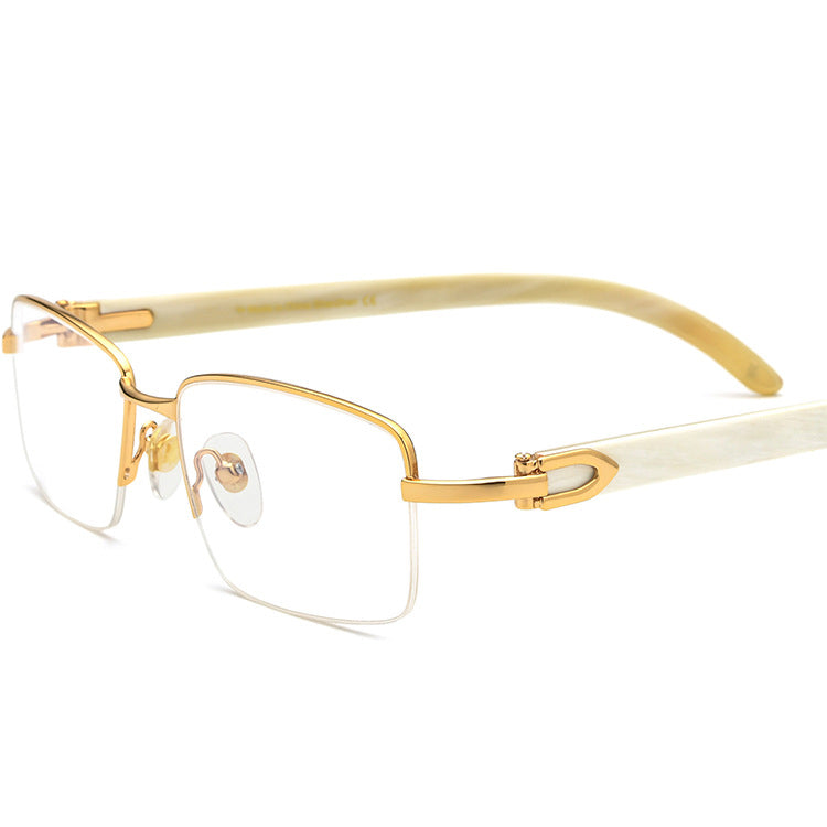 Buffalo Horn Rectangle Glasses A1942
