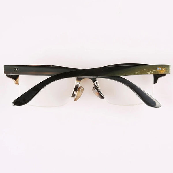 Buffalo Horn Rectangle Glasses NJ1009