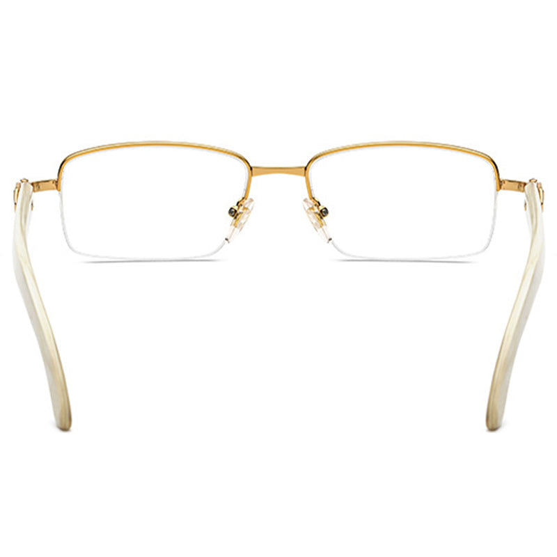 Buffalo Horn Rectangle Glasses A1942