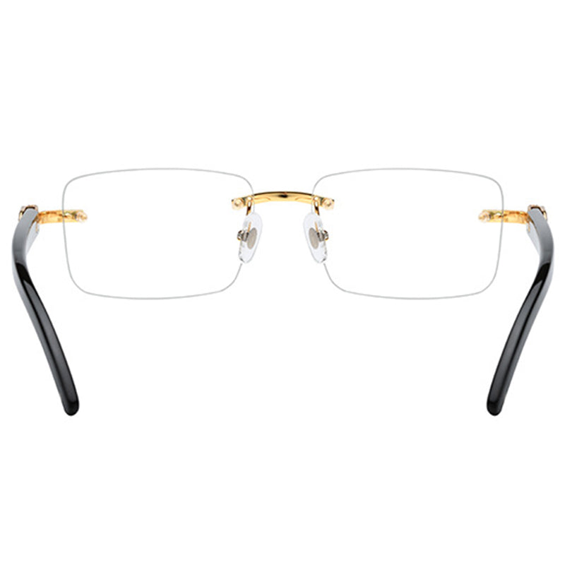 Buffalo Horn Rectangle Glasses A1943