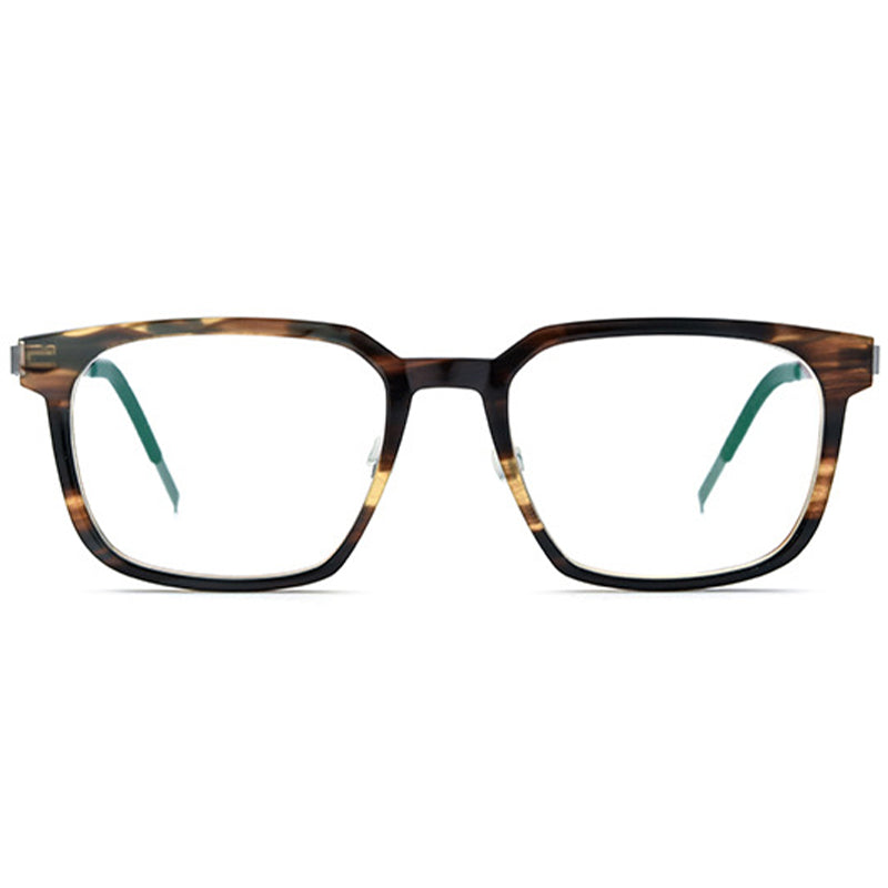 Buffalo Horn Rectangle Glasses A1177